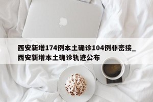 西安新增174例本土确诊104例非密接_西安新增本土确诊轨迹公布